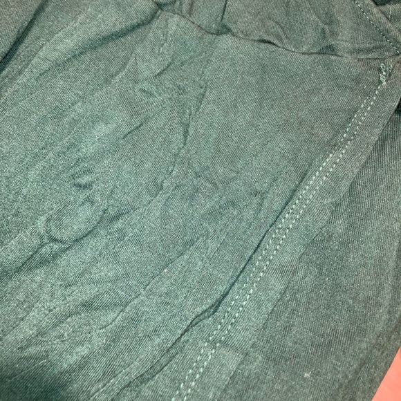 Hunter Green wrap skater dress - Picture 2 of 3